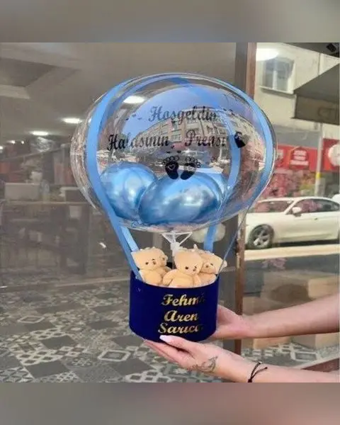 Hoş Geldin Balonu, Erkek Bebek